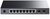 TP-LINK Switch 8x1000Mbps (8xPOE) + 2xSFP, menedzselhető (SG2210P)