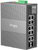 TP-LINK Switch Ipari 6x1000Mbps(POE+) + 2x1000Mbps(POE++) + 2xGigabit kombó SFP fémházas (IES210GPP)