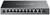 TP-LINK Switch 9x1000Mbps (8xPOE+) +1xGigabit SFP kombó fémházas Easy Smart (ES210GMP)
