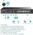 TP-LINK Hálózati Video Recorder 16 csatornás POE+ (VIGI NVR2016H-16P)