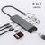 TP-LINK USB Type-C HUB 9 portos 1xHDMI + 1xLAN + 1xPD 100W + 1xUSB-C, 3xUSB +2xKártyaolvasó (UH9120C)