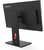 Lenovo ThinkVision T24-40 Monitor (64A4MAT2EU) - 23.8" FullHD (1920x1080), IPS, 48-120Hz, 16:9, 1500:1, 250cd/m2, 4ms, VGA, HDMI, DisplayPort, 3 év garancia, Fekete színben