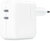 Apple Dual USB-C Power Adapter 35W (MW2K3ZM/A)