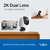 TP-LINK Wireless Kamera Cloud beltéri forgatható színes éjjellátó Dual kamera (TAPO C245D)