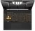 Asus TUF Gaming F16 Gamer Notebook (FX607VJB-RL037) - 16.0" WUXGA, Intel Core 5-210H, 16GB RAM, 512GB SSD, nVidia GeForce RTX 3050 6GB, Magyar billentyűzet, Operációs rendszer nélkül, 3 év garancia, Szürke színben