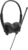 Dell WH125 Wired On-ear Stereo Headset (520-BBLV) - Fekete színben