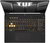 Asus TUF Gaming F16 Gamer Notebook (FX607VJB-RL108) - 16.0" WUXGA, Intel Core 5-210H, 8GB RAM, 512GB SSD, nVidia GeForce RTX 3050 6GB, Magyar billentyűzet, Operációs rendszer nélkül, 3 év garancia, Szürke színben