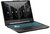 Asus TUF Gaming A15 Gamer Notebook (FA506NCG-HN185) - 15.6" FullHD, AMD Ryzen 7 R7-7445HS, 16GB RAM, 512GB SSD, nVidia GeForce RTX 3050 4GB, Magyar billentyűzet, Operációs rendszer nélkül, 3 év garancia, Szürke színben