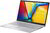 Asus VivoBook 15 Notebook (X1504VA-BQ5622) - 15.6" FullHD, Intel Core 7-150U, 8GB RAM, 512GB SSD, Magyar billentyűzet, Operációs rendszer nélkül, 3 év garancia, Ezüst színben