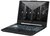 Asus TUF Gaming A15 Gamer Notebook (FA506NCG-HN206) - 16.0" WUXGA, AMD Ryzen 7 R7-7445HS, 16GB, 512GB SSD, nVidia GeForce RTX 3050 4GB, Magyar billentyűzet, Operációs rendszer nélkül, 3 év garancia, Fekete színben