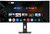 Asus ROG Strix Gamer Ívelt Monitor (XG34WCDMTG) - 34" 4K WQHD (3440x1440) QD-OLED, 21:9, 240Hz, 1500000:1, 1000cd, 0.03ms, HDMI, DisplayPort, USB, 3 év garancia, Fekete színben