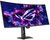 Asus ROG Strix Gamer Ívelt Monitor (XG34WCDMTG) - 34" 4K WQHD (3440x1440) QD-OLED, 21:9, 240Hz, 1500000:1, 1000cd, 0.03ms, HDMI, DisplayPort, USB, 3 év garancia, Fekete színben