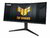 Asus VG34VQEL1A TUF FreeSync Gaming Monitor (90LM06F0-B01E70) - 34" UWQHD (3440x1440), 100Hz, 21:9, VA, 3000:1, 300cd, 1ms, 2xHDMI, DisplayPort, Hangszóró, 3 év garancia, Fekete színben