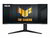 Asus VG34VQEL1A TUF FreeSync Gaming Monitor (90LM06F0-B01E70) - 34" UWQHD (3440x1440), 100Hz, 21:9, VA, 3000:1, 300cd, 1ms, 2xHDMI, DisplayPort, Hangszóró, 3 év garancia, Fekete színben