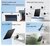 TP-LINK Okos Solar Panel IP65 360 fokos állítható tartóval (TAPO A202)