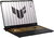 Asus TUF Gaming F16 Gamer Notebook (FX608JHI-TU231) - 16.0" WUXGA, Intel Core i5-14450HX, 16GB RAM, 512GB SSD, nVidia GeForce RTX 5050 8GB, Magyar billentyűzet, Operációs rendszer nélkül, 3 év garancia, Szürke színben