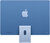 Apple iMac (MWV13MG/A) 24.0" 4.5k (4480x2520), Apple M4 10 mag, 16GB RAM, 256GB SSD, macOS, Kék, 1 év garancia (Magánszemélyeknek 3 év jótállás)