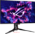 Asus ROG Swift PG32UCDMZ Gamer FreeSync Monitor (PG32UCDMZ) - 31.5" 4K (3840x2160) OLED, 16:9, 240Hz, FreeSync Premium, 1500000:1, 1000cd, 0.03ms, VESA, DisplayPort, 2xHDMI, USB Type-A, 3 év garancia, Fekete színben