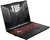 Asus TUF Gaming A16 Gamer Notebook (FA607NUQ-RL014) - 16.0" WUXGA, AMD Ryzen 7-170, 16GB RAM, 512GB SSD, nVidia GeForce RTX 4050 6GB, Magyar billentyűzet, Operációs rendszer nélkül, 3 év garancia, Szürke színben
