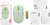 Lenovo 350 Bluetooth Silent Mouse Breeze Moss vezeték nélküli egér (GY51S61913) - mohazöld színben