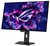 Asus ROG Strix XG27AQDMGR Gamer FreeSync Monitor (XG27AQDMGR) - 26.5" QHD (2560x1440) WOLED, 16:9, 240Hz, FreeSync, 3500:1, 1300cd, 0.03ms, VESA, DisplayPort, HDMI, USB, 3 év garancia, Fekete színben