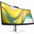 HP Series 7 Pro 534pm Ívelt Monitor (8K167AA) - 34" UW-QHD (3440x1440), VA, 21:9, 2000:1, 400nit, 5ms, HDMI, DisplayPort, USB-C, 3 év garancia, Fekete-ezüst színben