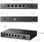 TP-LINK Switch 5x2.5Gbps + 1x10Gbps SFP+ Fémházas Easy Smart (ES206X-M2)