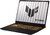 Asus TUF Gaming 16 Gamer Notebook (FX610JH-TU026) - 16.0" WUXGA, Intel Core i5-14450HX, 16GB RAM, 512GB SSD, nVidia GeForce RTX 5050 8GB, Magyar billentyűzet, Operációs rendszer nélkül, 3 év garancia, Fekete színben