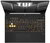 Asus TUF Gaming F16 Gamer Notebook (FX607VJR-TU295) - 16.0" WUXGA, Intel Core 5-205H, 16GB RAM, 512GB SSD, nVidia GeForce RTX 3050 6GB, Magyar billentyűzet, Operációs rendszer nélkül, 3 év garancia, Szürke színben