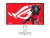 Asus ROG Strix XG27ACMES-W Gamer Monitor (90LM0C92-B01171) - 27.0" QHD (2560x1440) IPS, 16:9, 255Hz, 1300:1, 350cd, 0.3ms, VESA, HDMI, DisplayPort, USB Type-C, 3 év garancia, Fehér színben