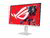 Asus ROG Strix XG27ACMES-W Gamer Monitor (90LM0C92-B01171) - 27.0" QHD (2560x1440) IPS, 16:9, 255Hz, 1300:1, 350cd, 0.3ms, VESA, HDMI, DisplayPort, USB Type-C, 3 év garancia, Fehér színben