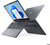 Lenovo IdeaPad Slim 3 Notebook (83KA00AMHV) - 15.3" WUXGA, AMD Ryzen 7-8840HS, 16GB RAM, 512GB SSD, Magyar billentyűzet, Operációs rendszer nélkül, hálózati adapter nélkül, 3 év garancia, Szürke színben