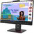 Lenovo ThinkVision T24D-4v Monitor (64B7UAT1EU) - 23,8" FullHD (1920x1080); IPS, Kamera+hangszóró, 16:9, 1500:1, 250nits, 4ms, VESA, HDMI, DP, USB, RJ45, 3 év garancia