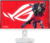 Asus ROG Strix XG27ACSRW Gamer Monitor (90LM0D12-B01171) - 27.0" QHD (2560x1440), 16:9, 220Hz, 1000:1, 300cd, 0.03ms, VESA, HDMI, DisplayPort, USB, 3 év garancia, Fehér színben