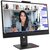 Lenovo ThinkVision T27QD-4v Monitor (64B8UAT1EU) - 27" QHD (2560x1440), IPS, Kamera, 16:9, 1500:1, 350cd/m2, 4ms, VESA, RJ45, HDMI, DisplayPort, 3 év garancia, Fekete színben