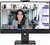 Lenovo ThinkVision T27QD-4v Monitor (64B8UAT1EU) - 27" QHD (2560x1440), IPS, Kamera, 16:9, 1500:1, 350cd/m2, 4ms, VESA, RJ45, HDMI, DisplayPort, 3 év garancia, Fekete színben