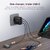Lenovo 100W Multi-port USB-C GaN Charger AC adapter (40AW100BEU) - notebook töltő