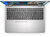 Dell 16 Notebook (DC16251_RPLU-R_004_U) - 16.0" WUXGA, Intel Core 5-120U, 16GB RAM, 512GB SSD, Magyar billentyűzet, Operációs rendszer nélkül, 3 év garancia, Ezüst színben