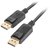 LANBERG Kábel Displayport male > Displayport male1.8 méter 4K (CA-DPDP-10CC-0018-BK)