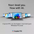 Asus ZenBook 14 Notebook (UX3480QA-U1022W) - 14.0" WUXGA OLED, Qualcomm Snapdragon X1-26-100, 16GB, 512GB, Magyar billentyűzet, Windows 11 Home, 3 év garancia, Kék színben
